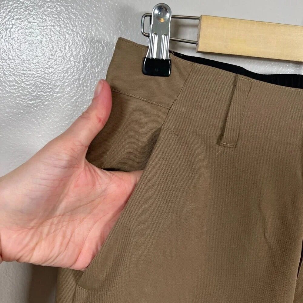 Lululemon Mile View Pant Mens Size 28 Frontier Brown Travel Work Water Repellent